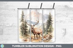 GorgeousWoodland Animals Tumbler design.