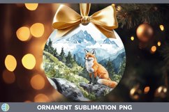 GorgeousWoodland Animals Ornament design.