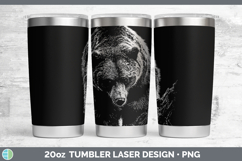 GorgeousWoodland Animals Laser 20oz Tumbler design.