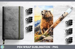 GorgeousWoodland Animals Pen Wrap design.