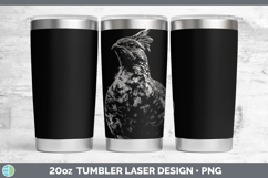 GorgeousWoodland Animals Laser 20oz Tumbler design.