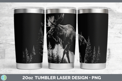 GorgeousWoodland Animals Laser 20oz Tumbler design.