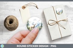 GorgeousWoodland Animals Stickers design.