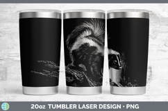 GorgeousWoodland Animals Laser 20oz Tumbler design.