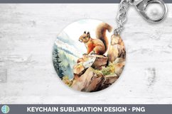 GorgeousWoodland Animals Keychain design.