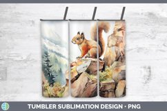 GorgeousWoodland Animals Tumbler design.