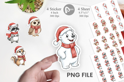 Woodland Animals Sticker Product Image 1