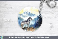 GorgeousWoodland Animals Keychain design.