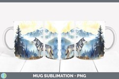 GorgeousWoodland Animals Mug Wrap design.