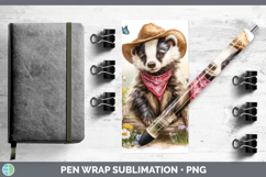 GorgeousWoodland Bandana Summer Pen Wrap design.
