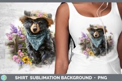 GorgeousWoodland Bandana Summer Shirt design.