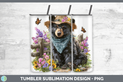 GorgeousWoodland Bandana Summer Tumbler design.