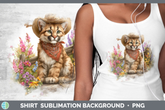 GorgeousWoodland Bandana Summer Shirt design.