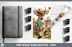 GorgeousWoodland Bandana Summer Pen Wrap design.