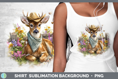 GorgeousWoodland Bandana Summer Shirt design.