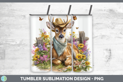 GorgeousWoodland Bandana Summer Tumbler design.