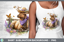 GorgeousWoodland Bandana Summer Shirt design.