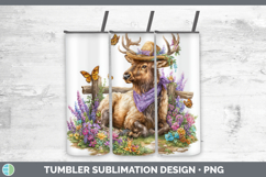 GorgeousWoodland Bandana Summer Tumbler design.