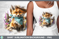 GorgeousWoodland Bandana Summer Shirt design.