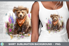 GorgeousWoodland Bandana Summer Shirt design.