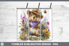 GorgeousWoodland Bandana Summer Tumbler design.