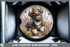 GorgeousWoodland Bandana Summer Car Coaster design.