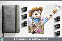 GorgeousWoodland Bandana Summer Pen Wrap design.