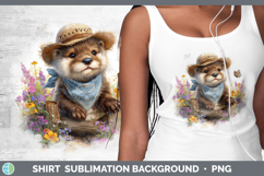 GorgeousWoodland Bandana Summer Shirt design.