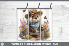 GorgeousWoodland Bandana Summer Tumbler design.