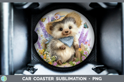 GorgeousWoodland Bandana Summer Car Coaster design.
