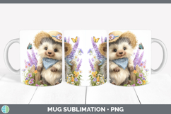 GorgeousWoodland Bandana Summer Mug Wrap design.