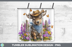 GorgeousWoodland Bandana Summer Tumbler design.