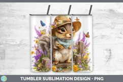 GorgeousWoodland Bandana Summer Tumbler design.