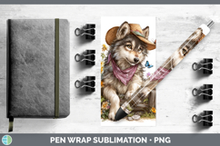 GorgeousWoodland Bandana Summer Pen Wrap design.