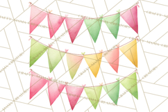 Woodland Birthday Clipart PNG, Watercolor Woodland Animals Product Image 3