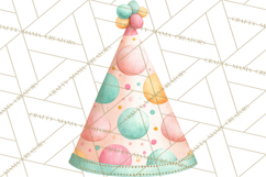 Woodland Birthday Clipart PNG, Watercolor Woodland Animals Product Image 4