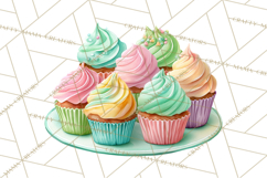 Woodland Birthday Clipart PNG, Watercolor Woodland Animals Product Image 2