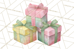 Woodland Birthday Clipart PNG, Watercolor Woodland Animals Product Image 5