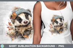 GorgeousWoodland Boho Autumn Shirt design.