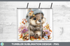 GorgeousWoodland Boho Autumn Tumbler design.