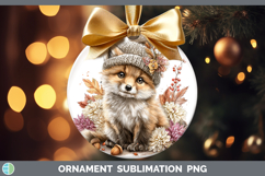 GorgeousWoodland Boho Autumn Ornament design.