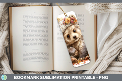 GorgeousWoodland Boho Autumn Bookmark design.