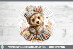 GorgeousWoodland Boho Autumn Wind Spinner design.