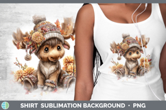 GorgeousWoodland Boho Autumn Shirt design.