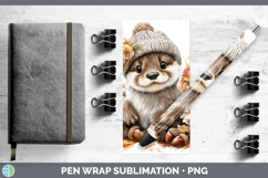 GorgeousWoodland Boho Autumn Pen Wrap design.