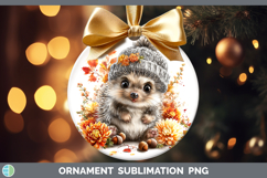 GorgeousWoodland Boho Autumn Ornament design.