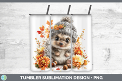 GorgeousWoodland Boho Autumn Tumbler design.
