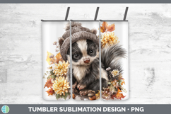 GorgeousWoodland Boho Autumn Tumbler design.