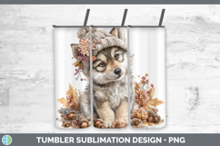 GorgeousWoodland Boho Autumn Tumbler design.