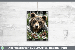 GorgeousWoodland Checker Christmas Air Freshener design.